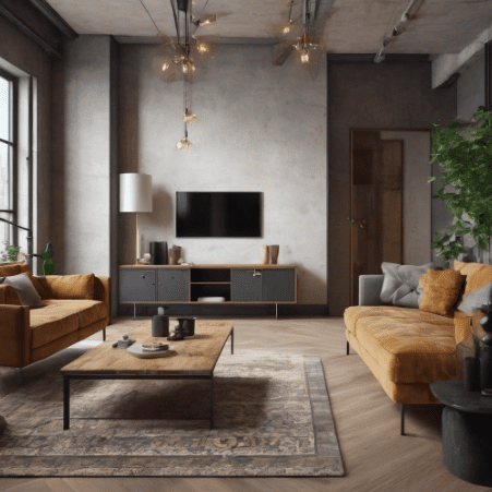 Industrial Interior Design in HDB Homes