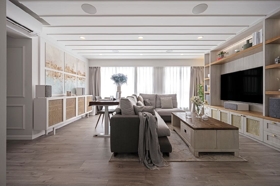 The refined farmhouse with Ovon Design interior design Singapore