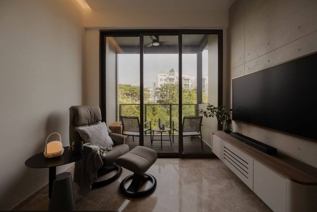 Condo interior design in Singapore creating modern and stylish living spaces