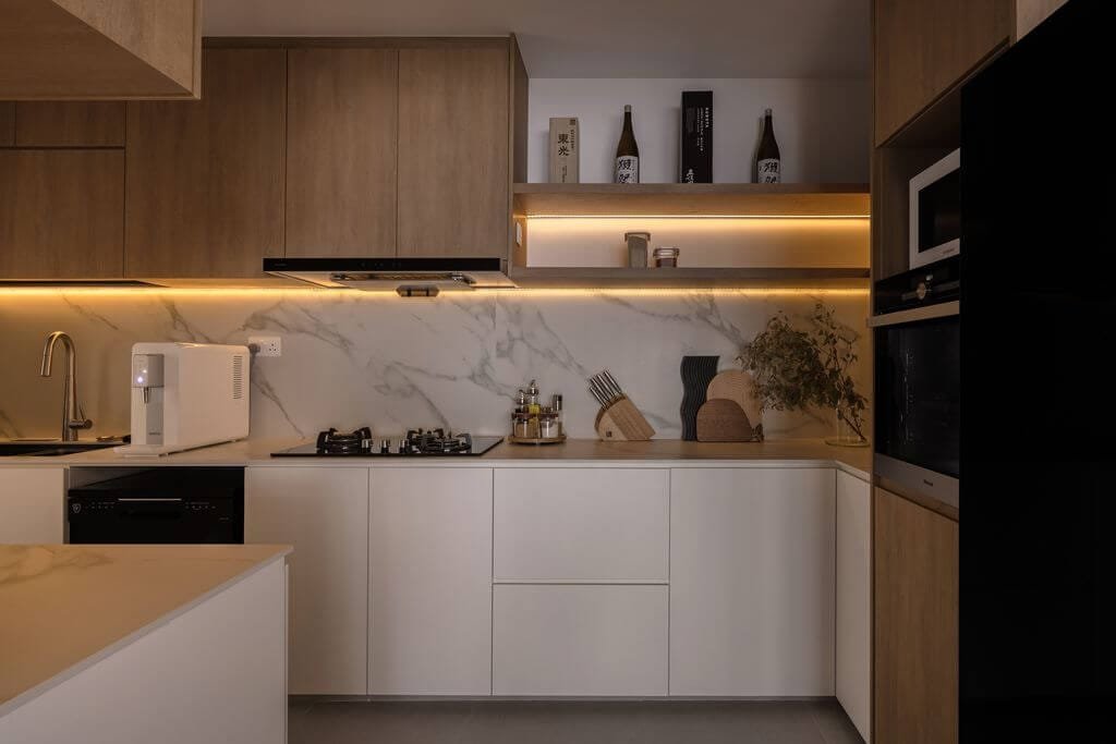 HDB renovation in Singapore creating modern and functional living spaces